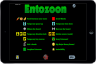 Title screen with instructions