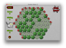 Play in square or hex mode